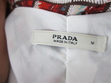 prada dress label real vs fake